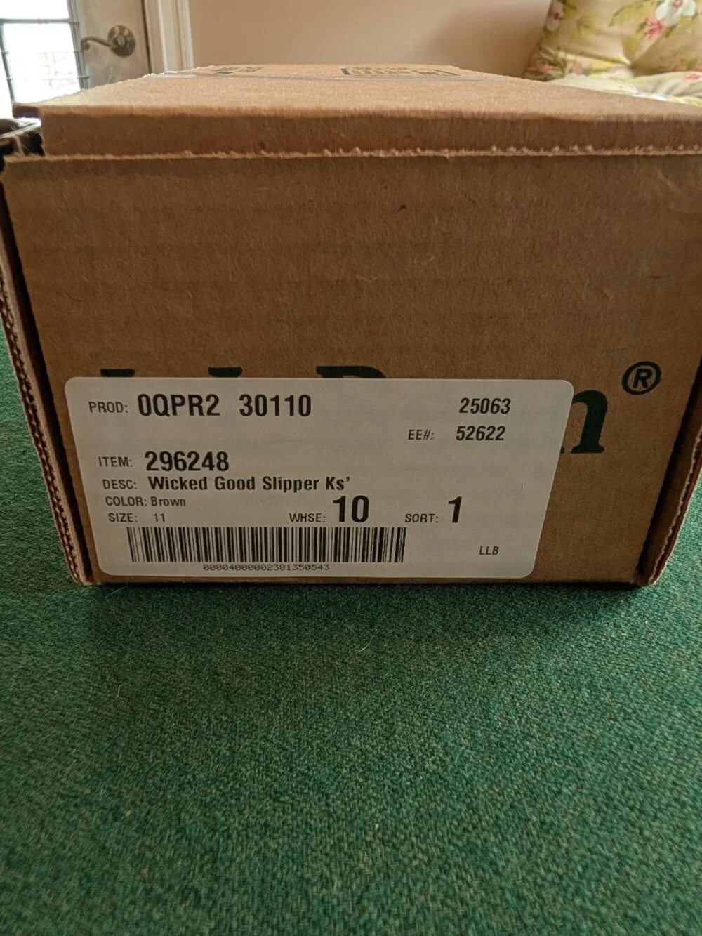 L.L. Bean nwt box